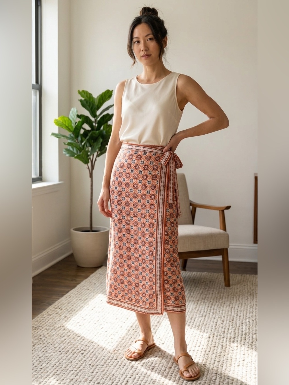Max Studio Wrap Skirt, NEW with tags! Size small